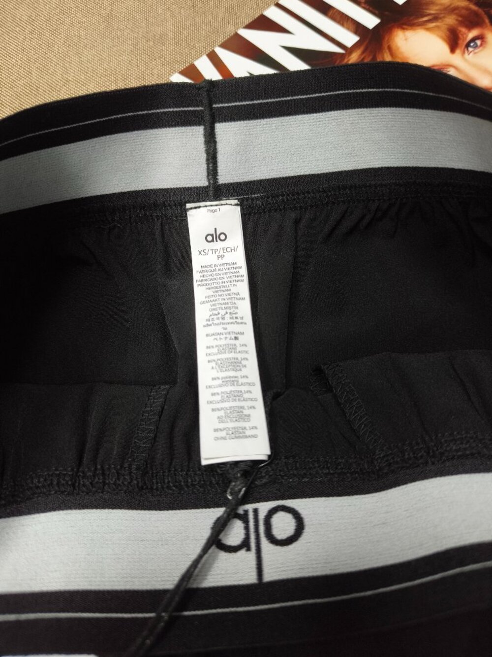NWT ALO Yoga Black Suit Up Trouser 30" Inseam (Regular)💗Everyday, Office🐾 - Picture 5 of 6
